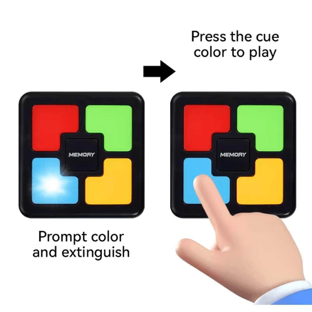 BrightMind Kids Memory Game Toy With Lights And Sounds 1