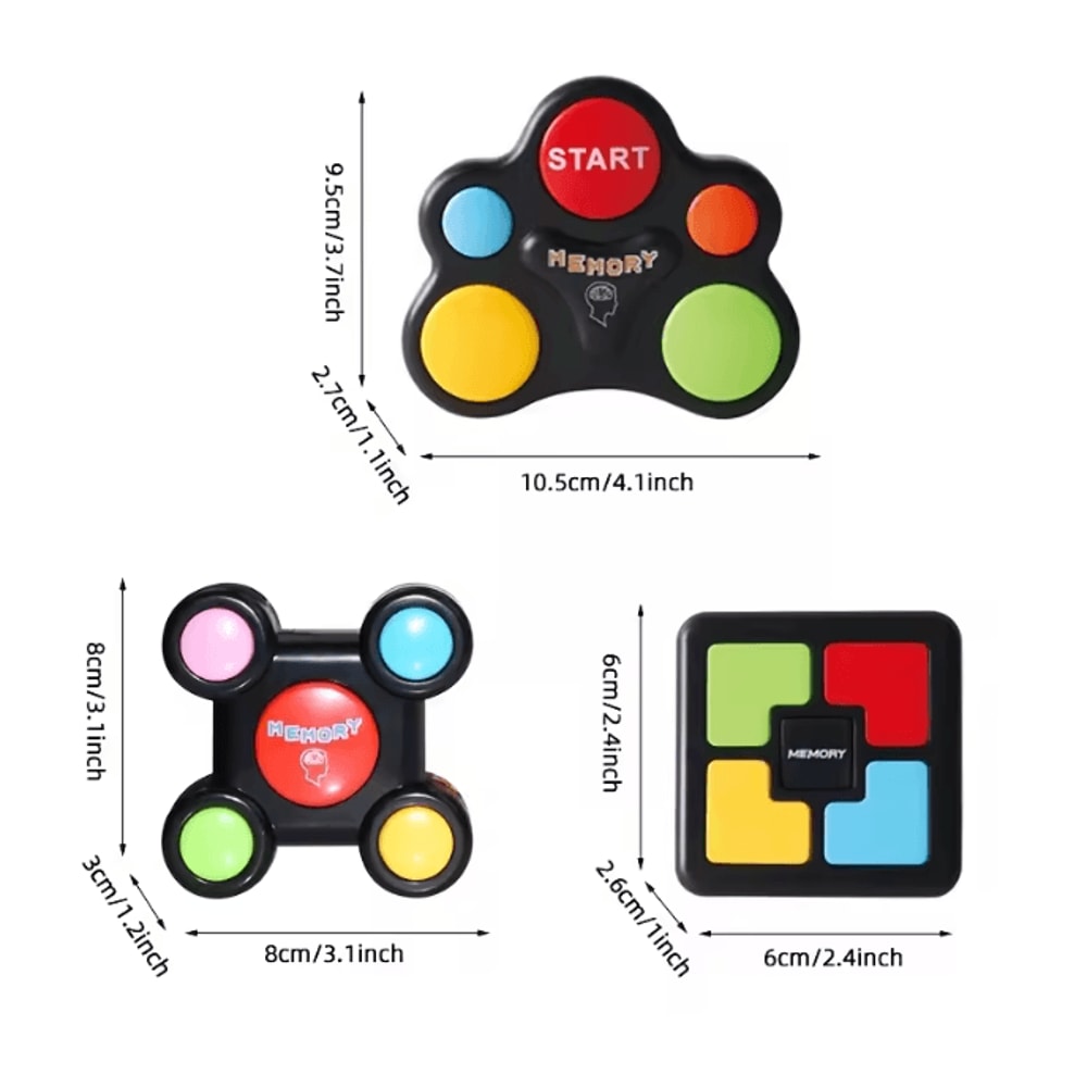BrightMind Kids Memory Game Toy With Lights And Sounds 2