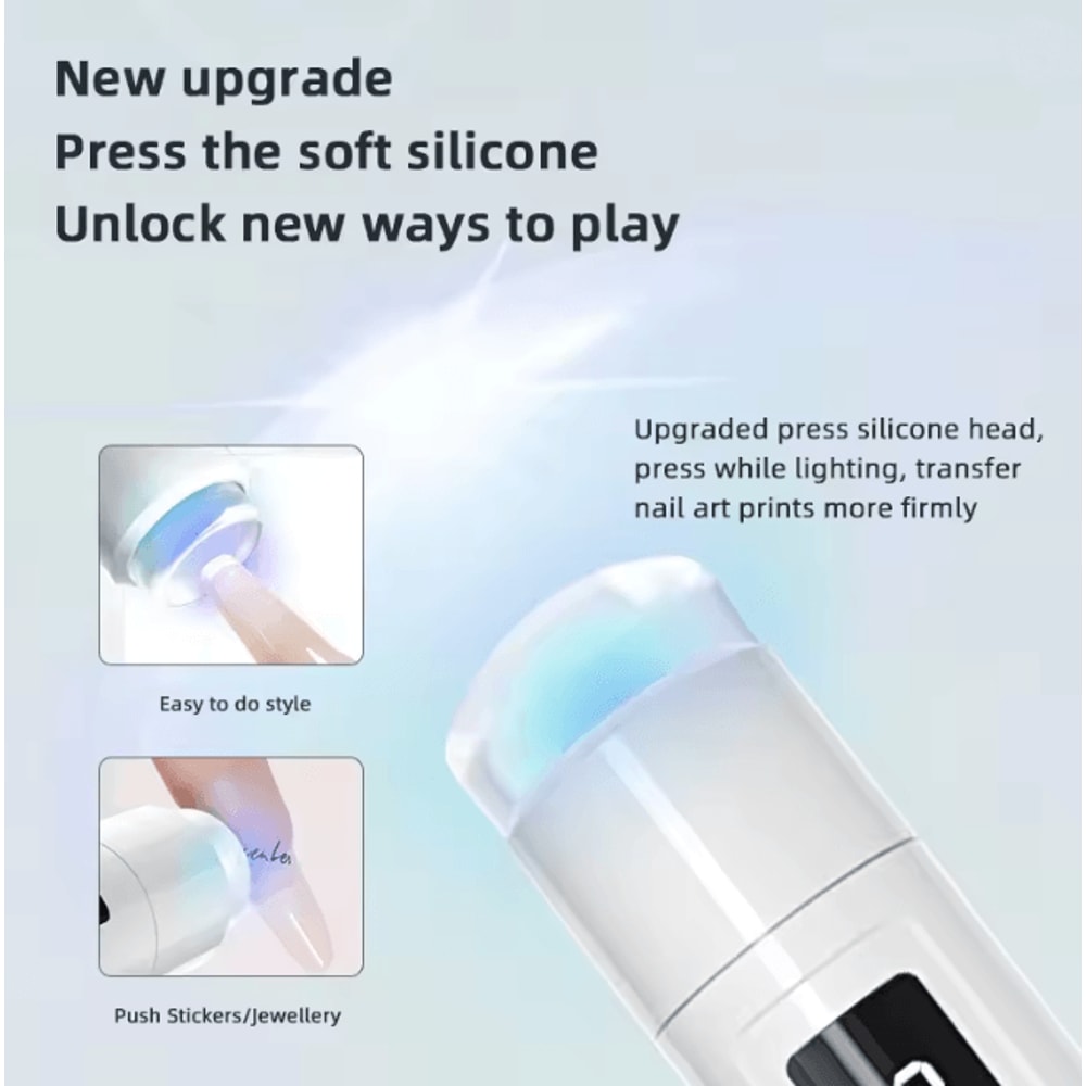 GlowPro Portable UV LED Nail Lamp Mini Nail Dryer Stand 1