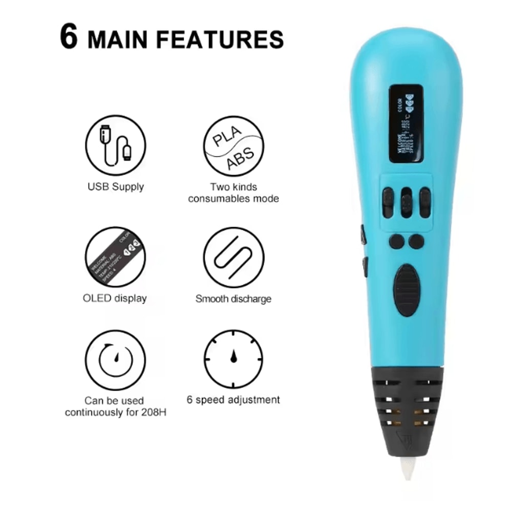 CreatePro 3D Printing Pen For Kids And DIY Drawing 1