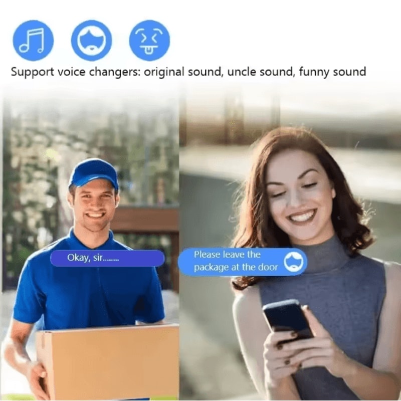 SecureView WiFi Video Doorbell Camera With Night Vision 2