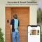 SecureView WiFi Video Doorbell Camera With Night Vision 3