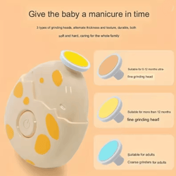 gentlecare electric baby nail trimmer safety grooming kit
