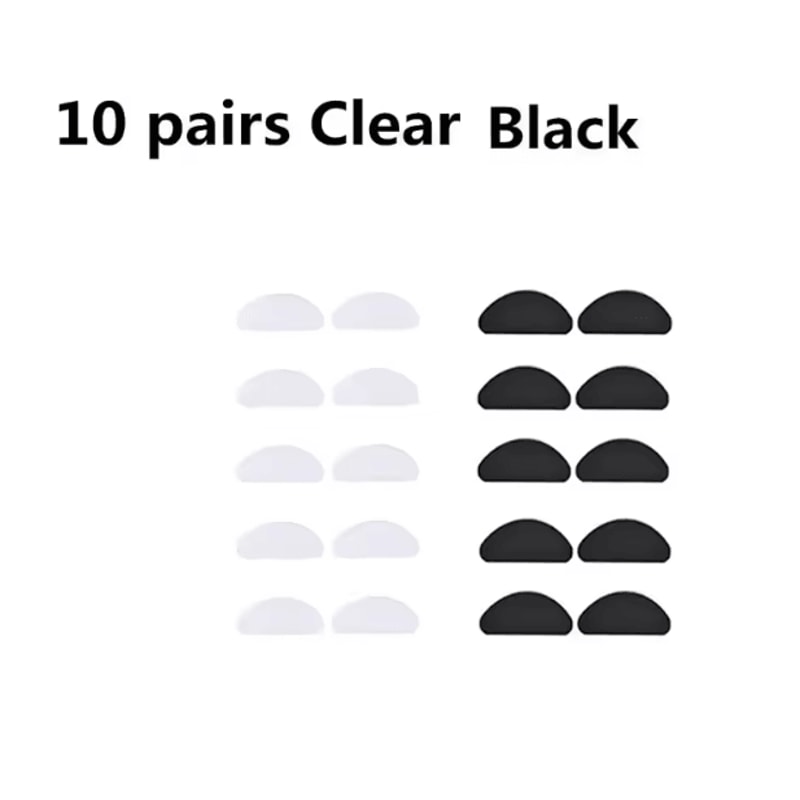 ComfortFit Silicone Nose Pads For Glasses Non Slip Adhesive 9