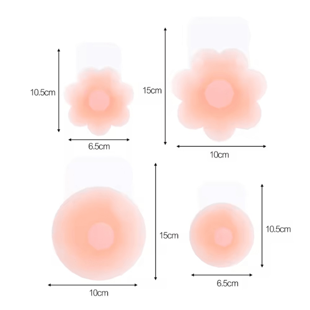 LiftBloom Reusable Silicone Nipple Covers For Women 2