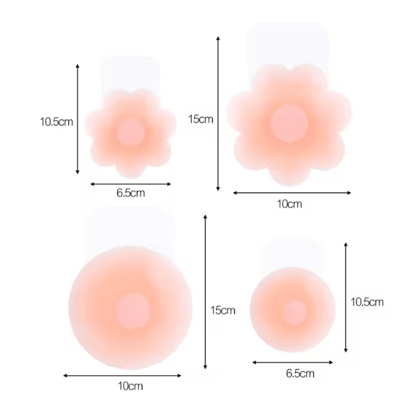 LiftBloom Reusable Silicone Nipple Covers For Women 2