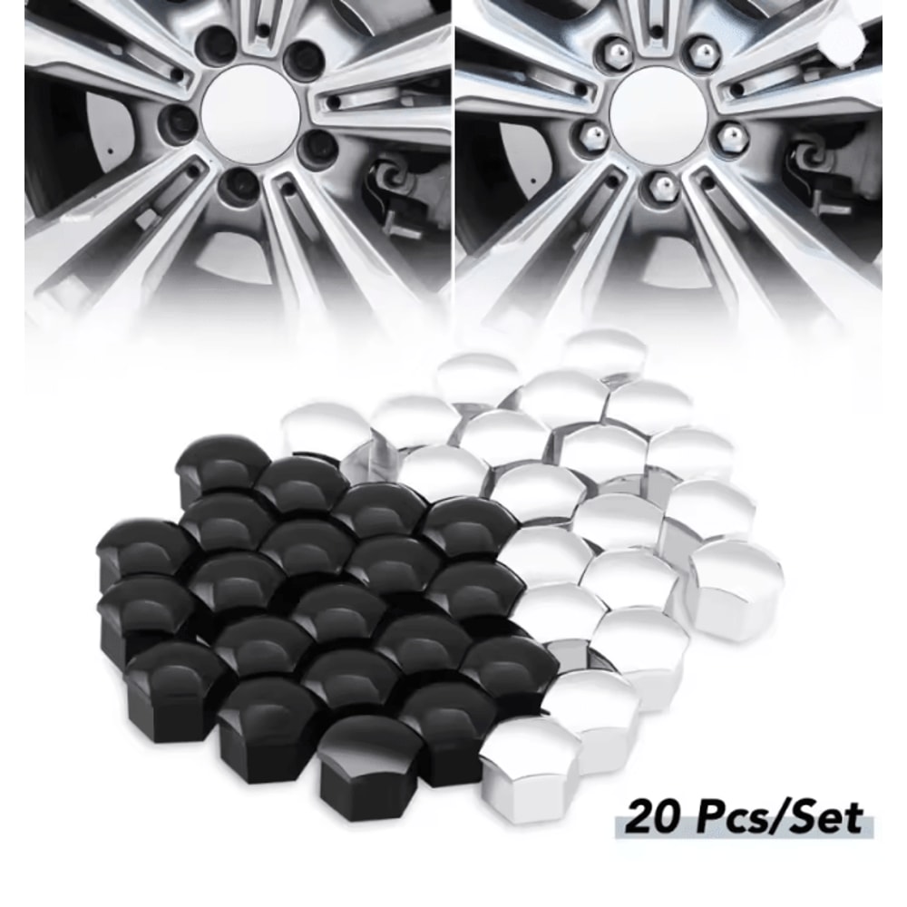 WheelGuard Car Wheel Nut Covers Rust Protection Set 0