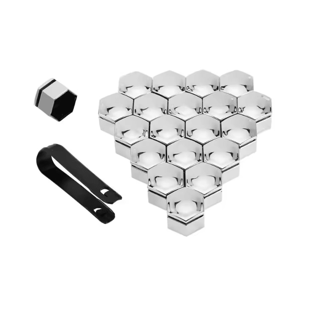 WheelGuard Car Wheel Nut Covers Rust Protection Set 9