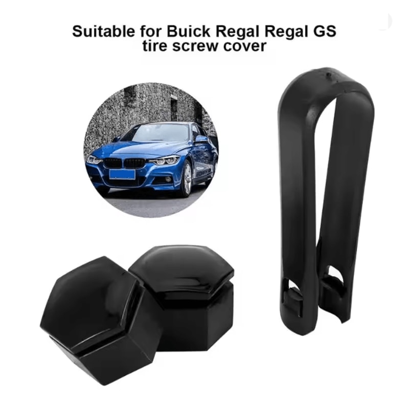 WheelGuard Car Wheel Nut Covers Rust Protection Set 2