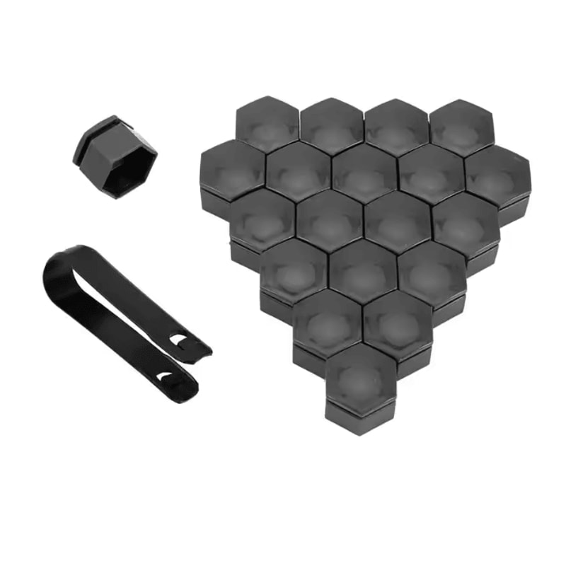 WheelGuard Car Wheel Nut Covers Rust Protection Set 4