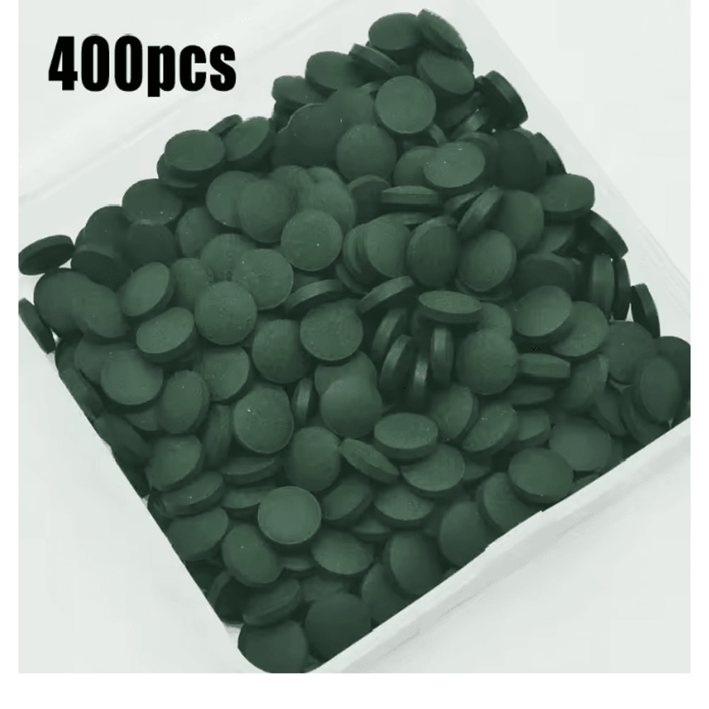 AquaVital Spirulina Fish Food Tablets For Aquarium Pets 7