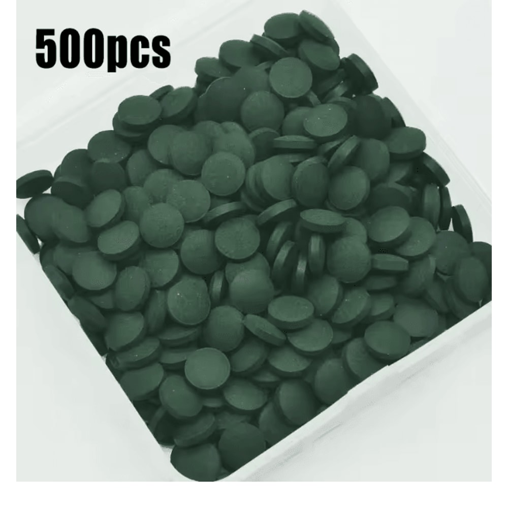 AquaVital Spirulina Fish Food Tablets For Aquarium Pets 8