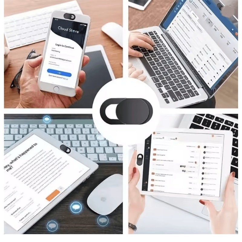 PrivacyShield Webcam Cover Slider For Laptops Phones And Tablets 1