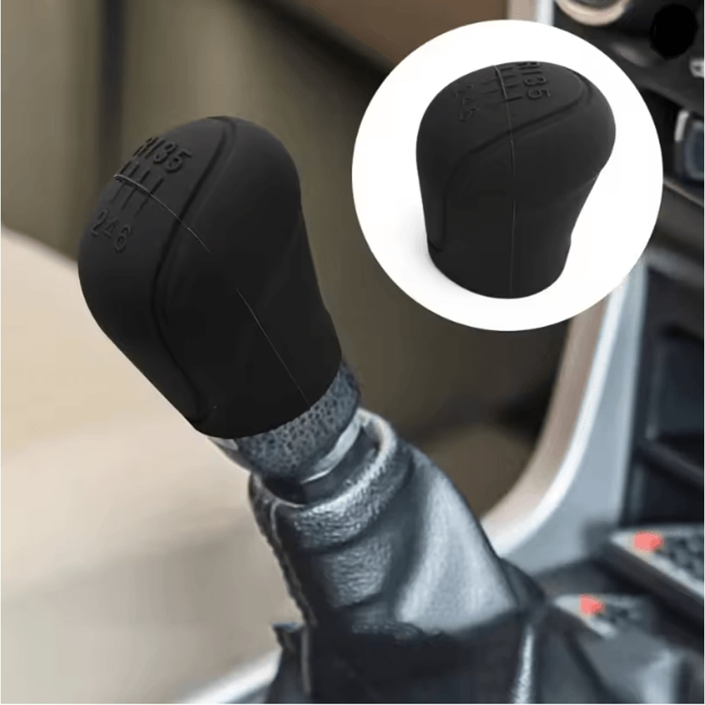 GripShift Silicone Gear Shift Knob Cover Non Slip Manual Handle 1