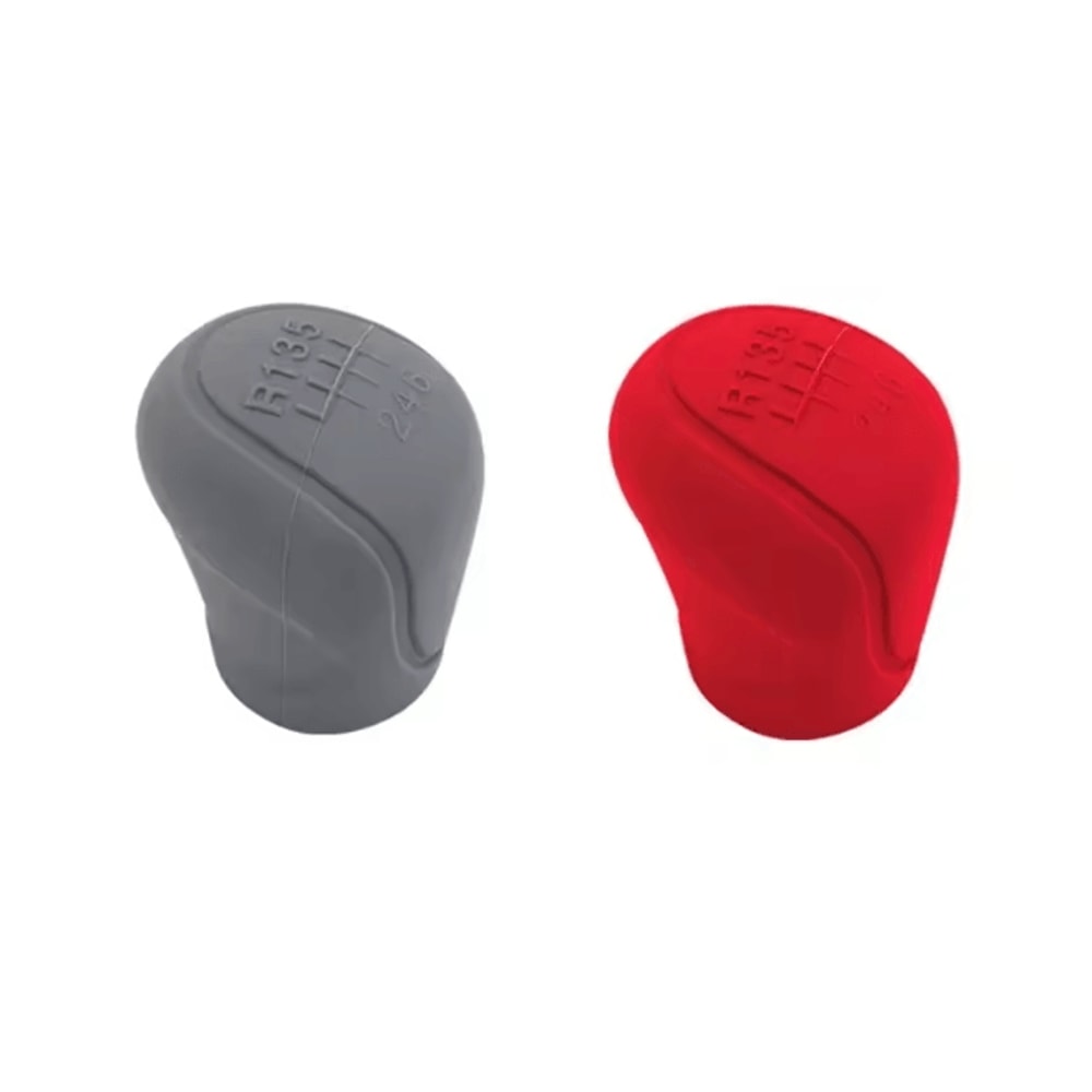 GripShift Silicone Gear Shift Knob Cover Non Slip Manual Handle 12