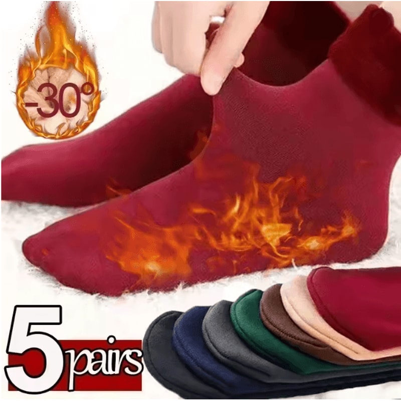 CozyVelvet Winter Thermal Socks For Men And Women 0