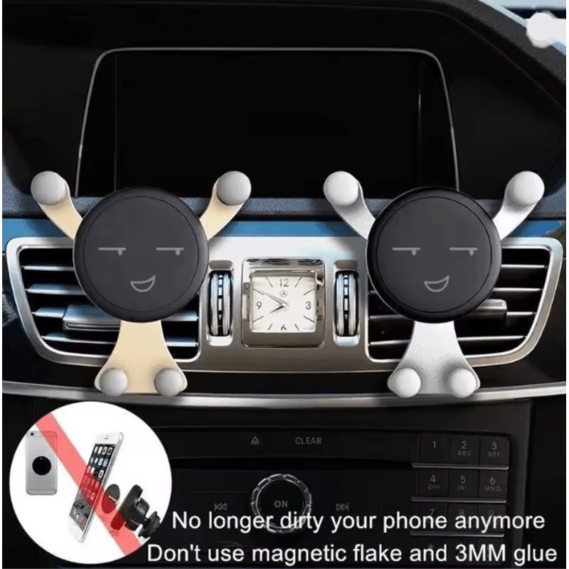 SmileGrip Gravity Car Phone Holder Air Vent Mount 3