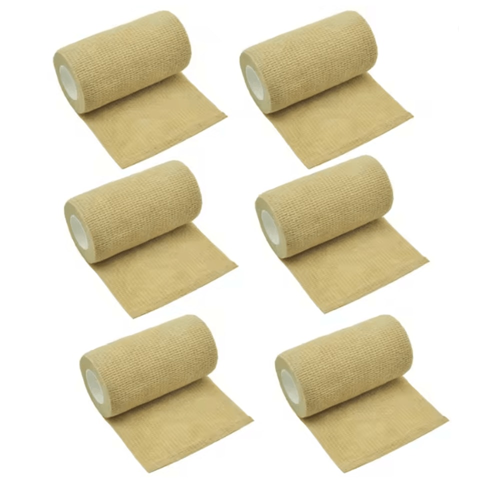 FlexWrap Self Adhesive Elastic Bandage Breathable Support Wrap 10