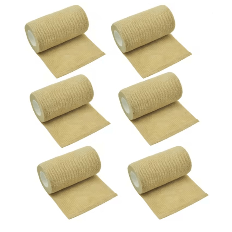 FlexWrap Self Adhesive Elastic Bandage Breathable Support Wrap 10