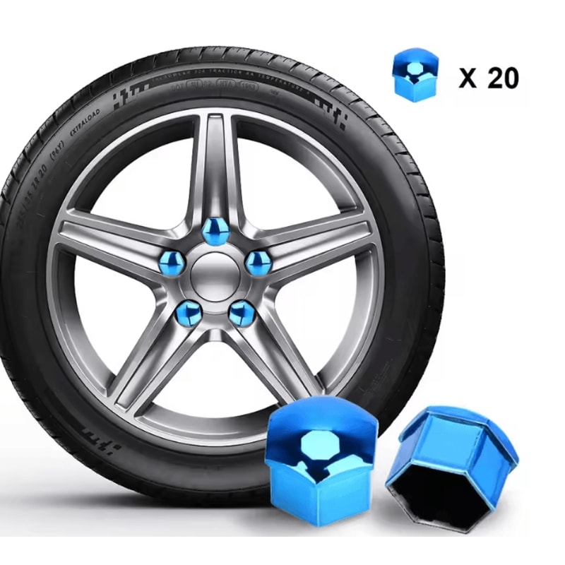 BoltGuard Wheel Nut Bolt Head Cover Caps Protective Set 1