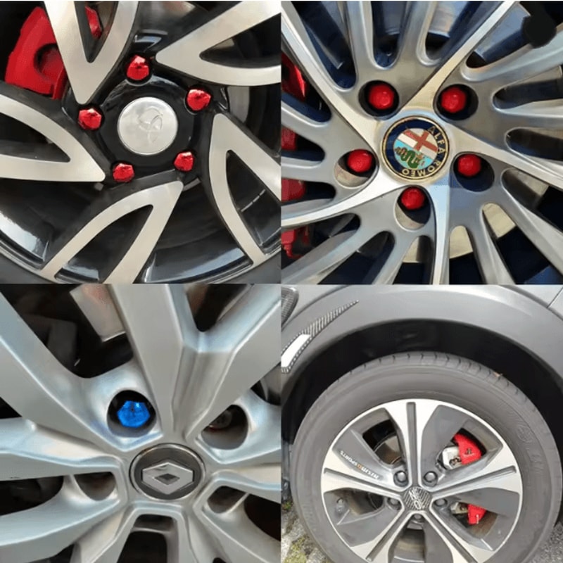 BoltGuard Wheel Nut Bolt Head Cover Caps Protective Set 3