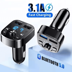 drivetune bluetooth car mp3 player with dual usb fast charger