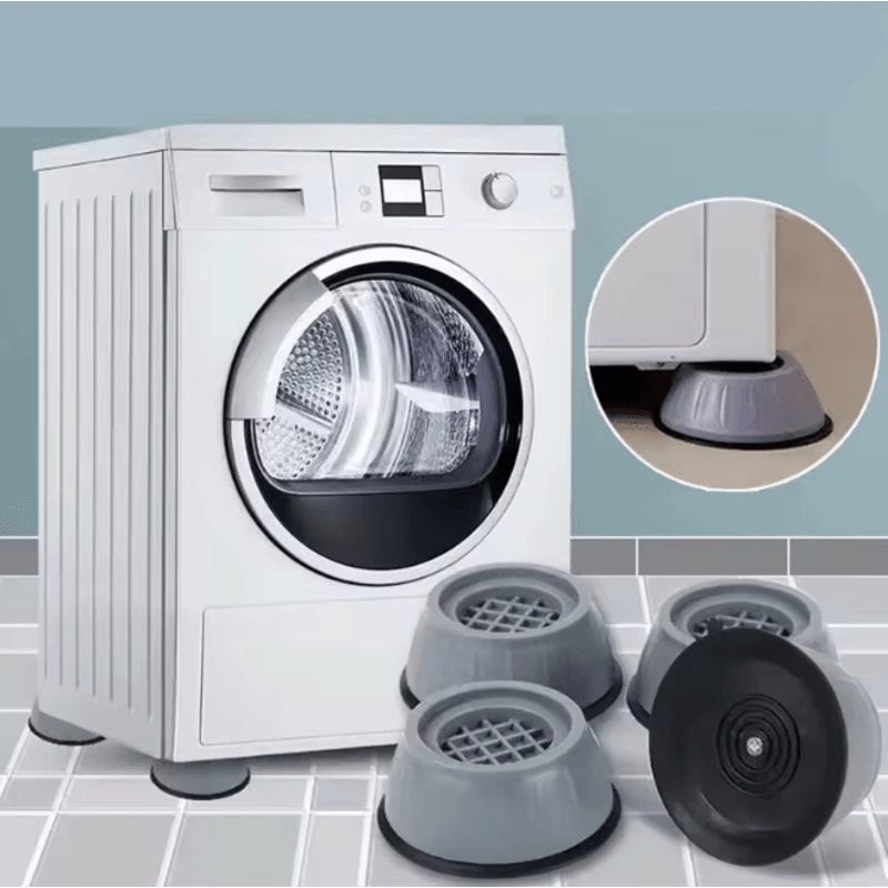 QuietStep Washing Machine Shock Pads Anti Vibration Silicone Feet 0