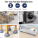 QuietStep Washing Machine Shock Pads Anti Vibration Silicone Feet 3