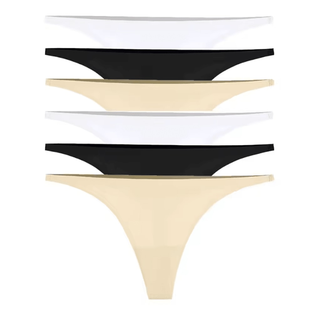 SilkEase Seamless Ice Silk Thong Underwear For Women 10