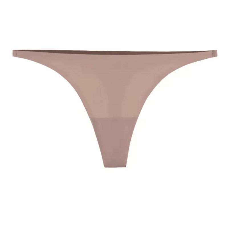 SilkEase Seamless Ice Silk Thong Underwear For Women 3