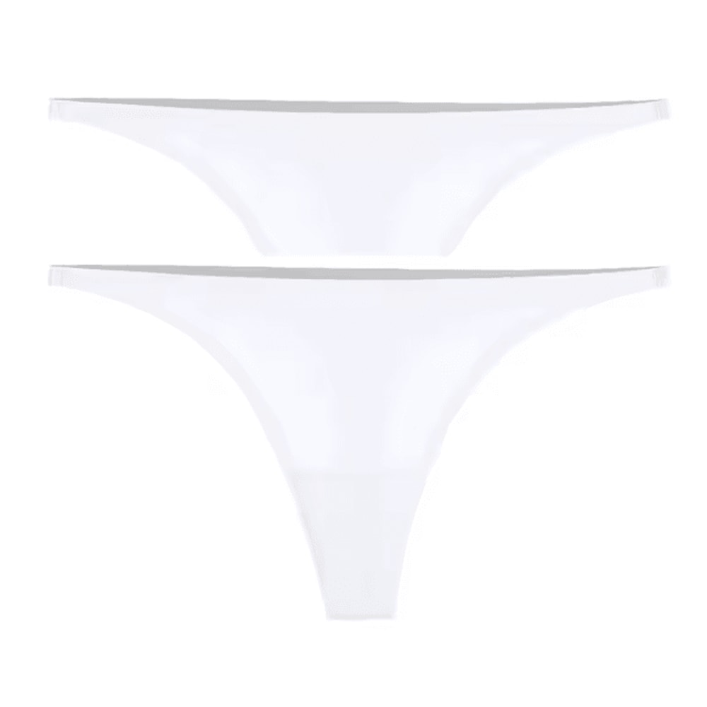 SilkEase Seamless Ice Silk Thong Underwear For Women 8