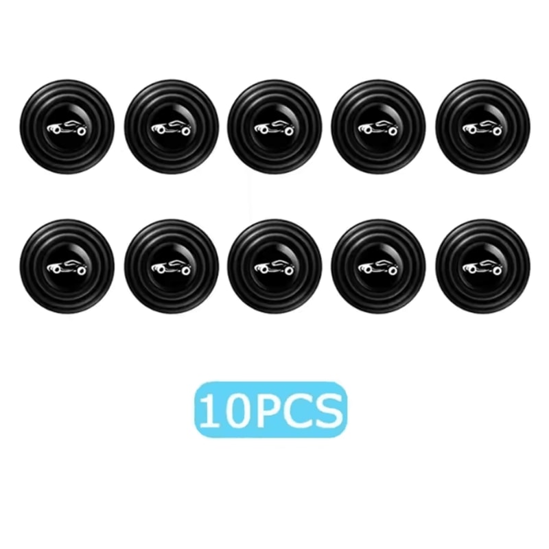 SilentGuard Car Door Shock Absorbing Silicone Protector Pads 9