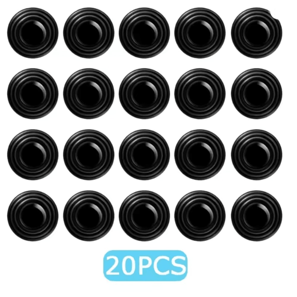 SilentGuard Car Door Shock Absorbing Silicone Protector Pads 10