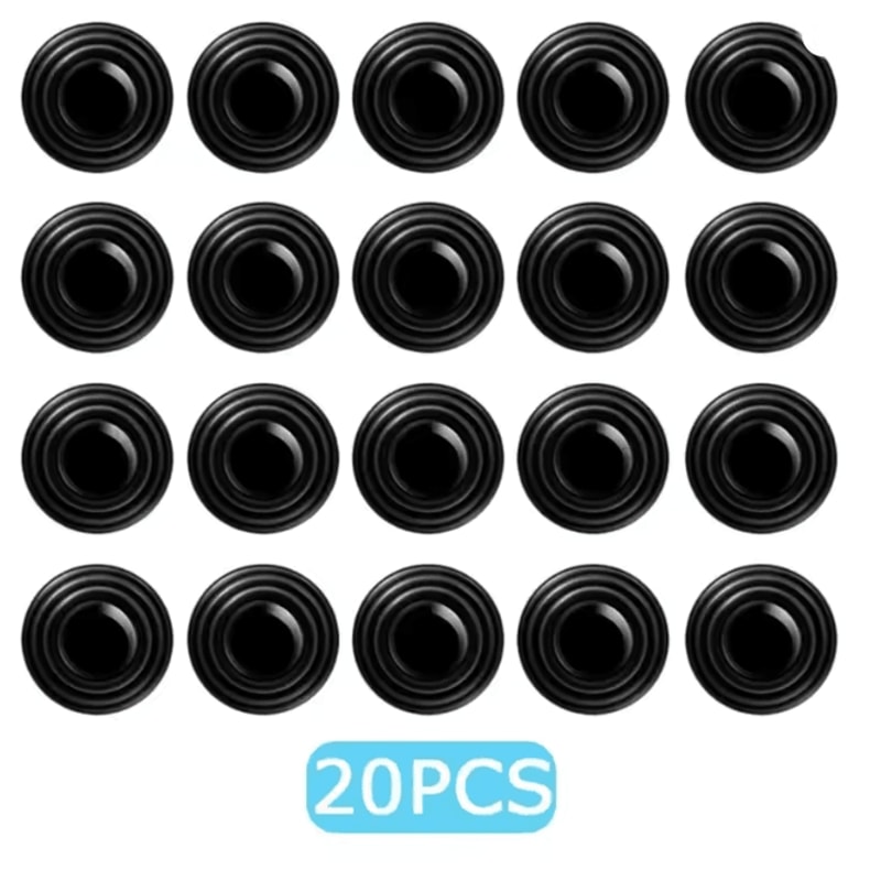 SilentGuard Car Door Shock Absorbing Silicone Protector Pads 10