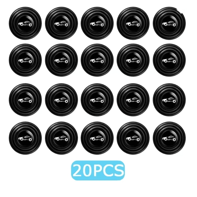 SilentGuard Car Door Shock Absorbing Silicone Protector Pads 11