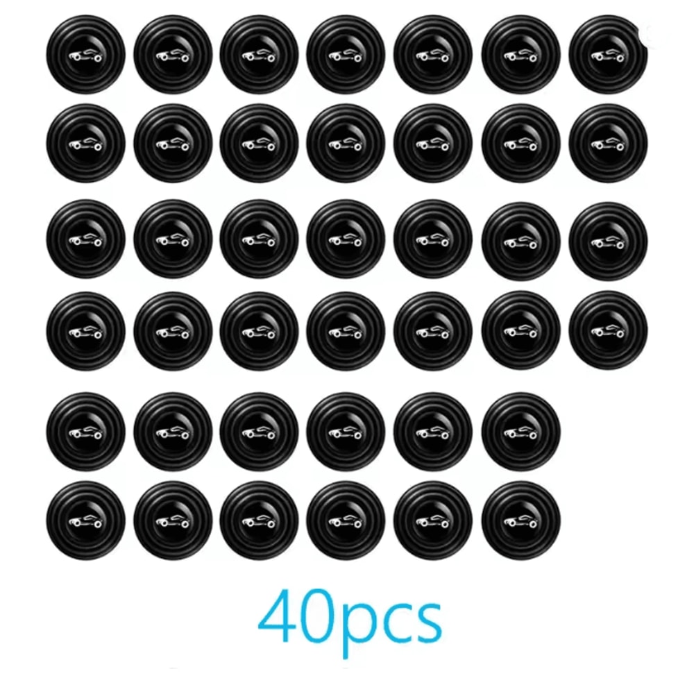 SilentGuard Car Door Shock Absorbing Silicone Protector Pads 13