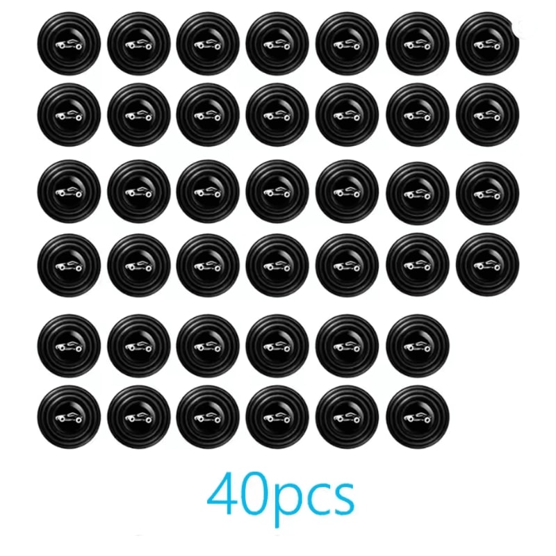 SilentGuard Car Door Shock Absorbing Silicone Protector Pads 13