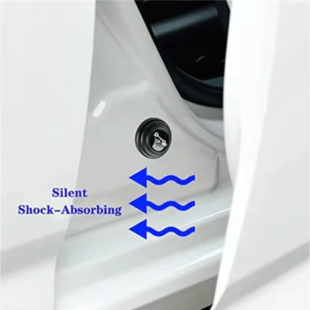 SilentGuard Car Door Shock Absorbing Silicone Protector Pads 1