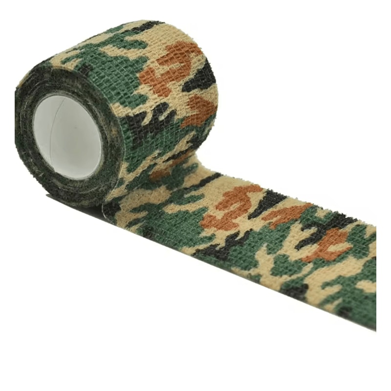 Reliable Support Meets Rugged Versatility The CamoFlex Self Adhesive Elastic Bandage Sports Support 8