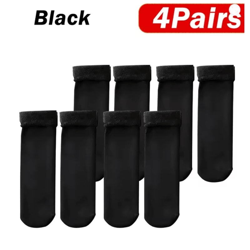 VelvetWarm Winter Thermal Plush Socks For Women 9