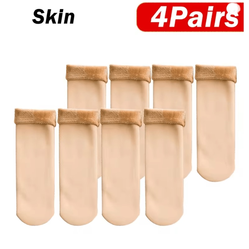 VelvetWarm Winter Thermal Plush Socks For Women 10