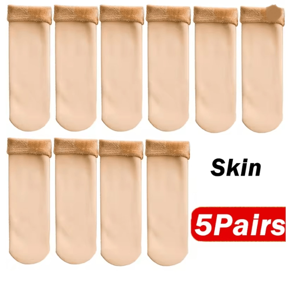 VelvetWarm Winter Thermal Plush Socks For Women 13