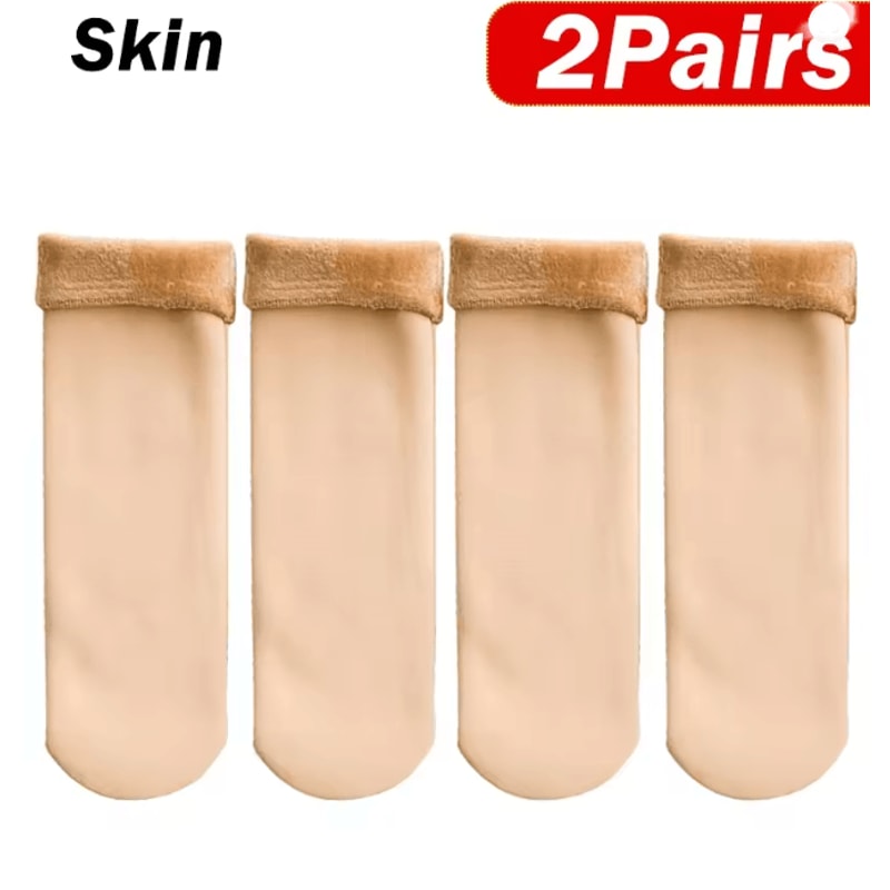 VelvetWarm Winter Thermal Plush Socks For Women 7