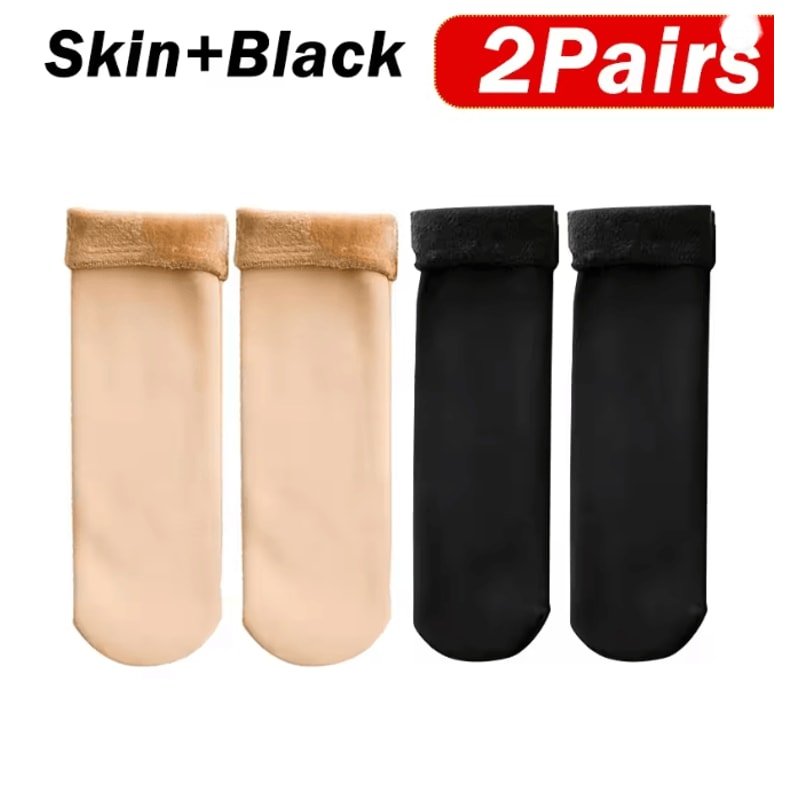 VelvetWarm Winter Thermal Plush Socks For Women 8