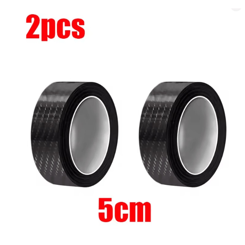 Carbon Fiber Car Door Sill Protector Anti Scratch Threshold Sticker 6