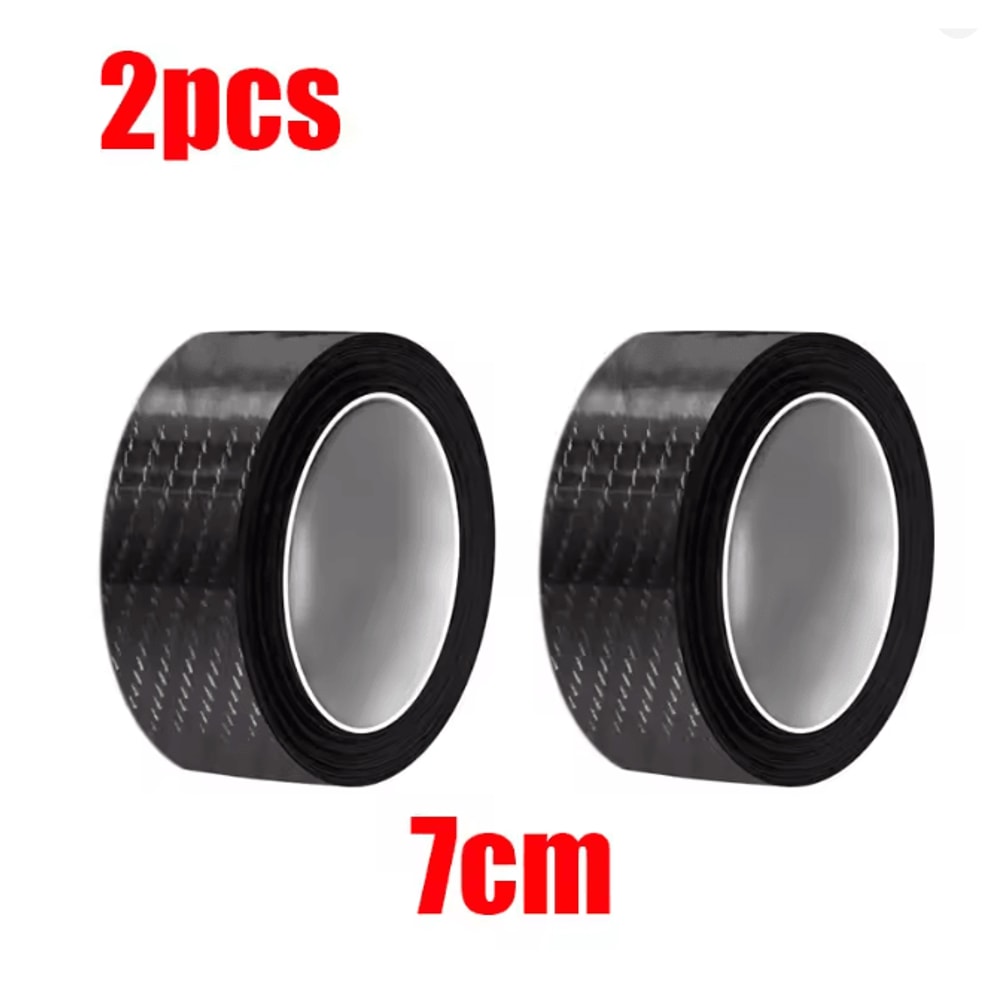 Carbon Fiber Car Door Sill Protector Anti Scratch Threshold Sticker 8