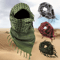 Tactical Desert Shemagh Scarf Lightweight Knitted Headscarf 0