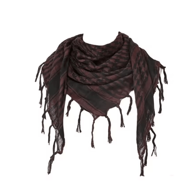 Tactical Desert Shemagh Scarf Lightweight Knitted Headscarf 10