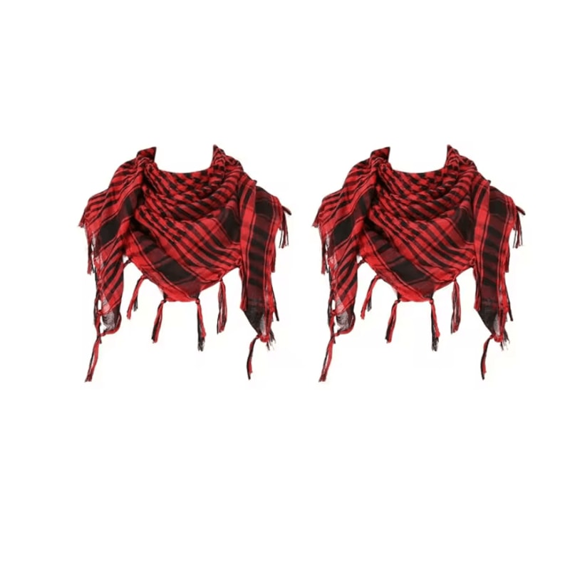 Tactical Desert Shemagh Scarf Lightweight Knitted Headscarf 11