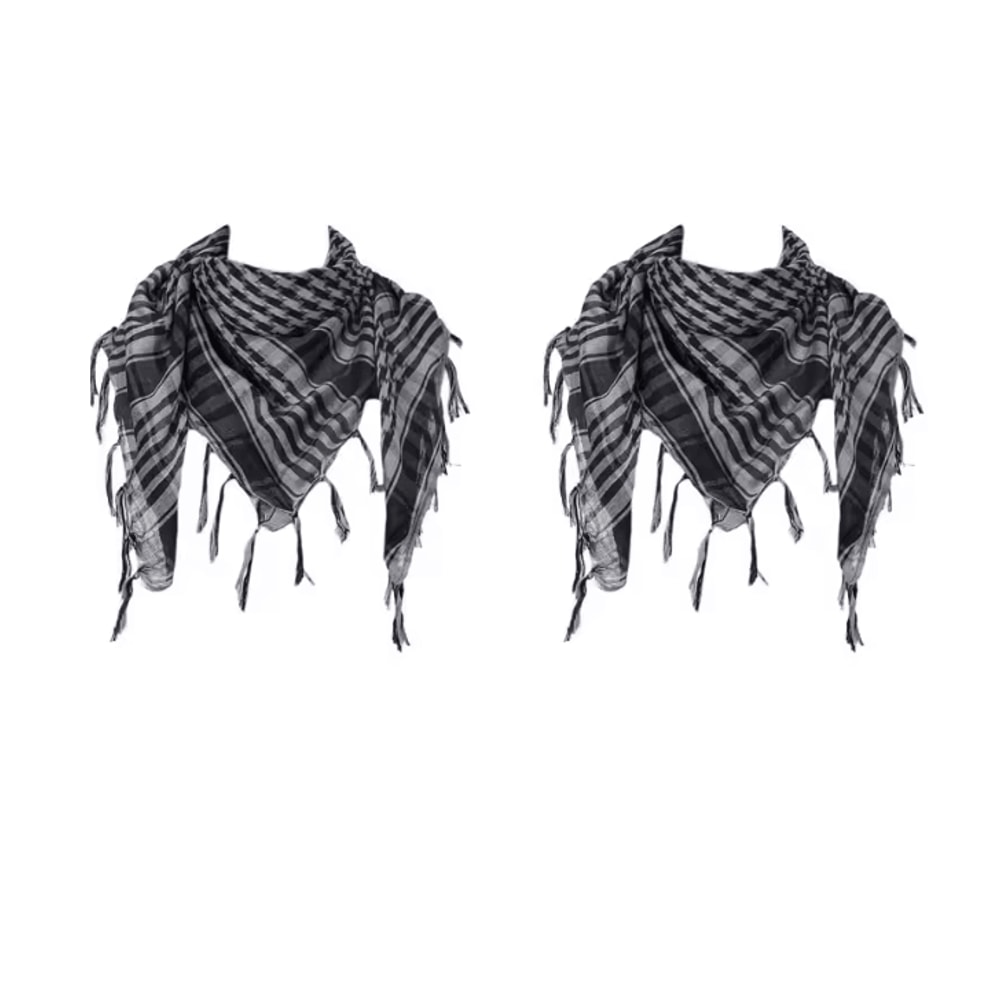 Tactical Desert Shemagh Scarf Lightweight Knitted Headscarf 12